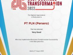 PLN Sabet Penghargaan Indonesia Best Business Transformation