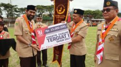Pramuka Kota Langsa Raih Kwarcab Tergiat I se- Aceh