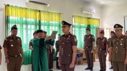 Kaseksi Tindak Pidana Khusus Kejari Aceh Selatan Disrahterimakan